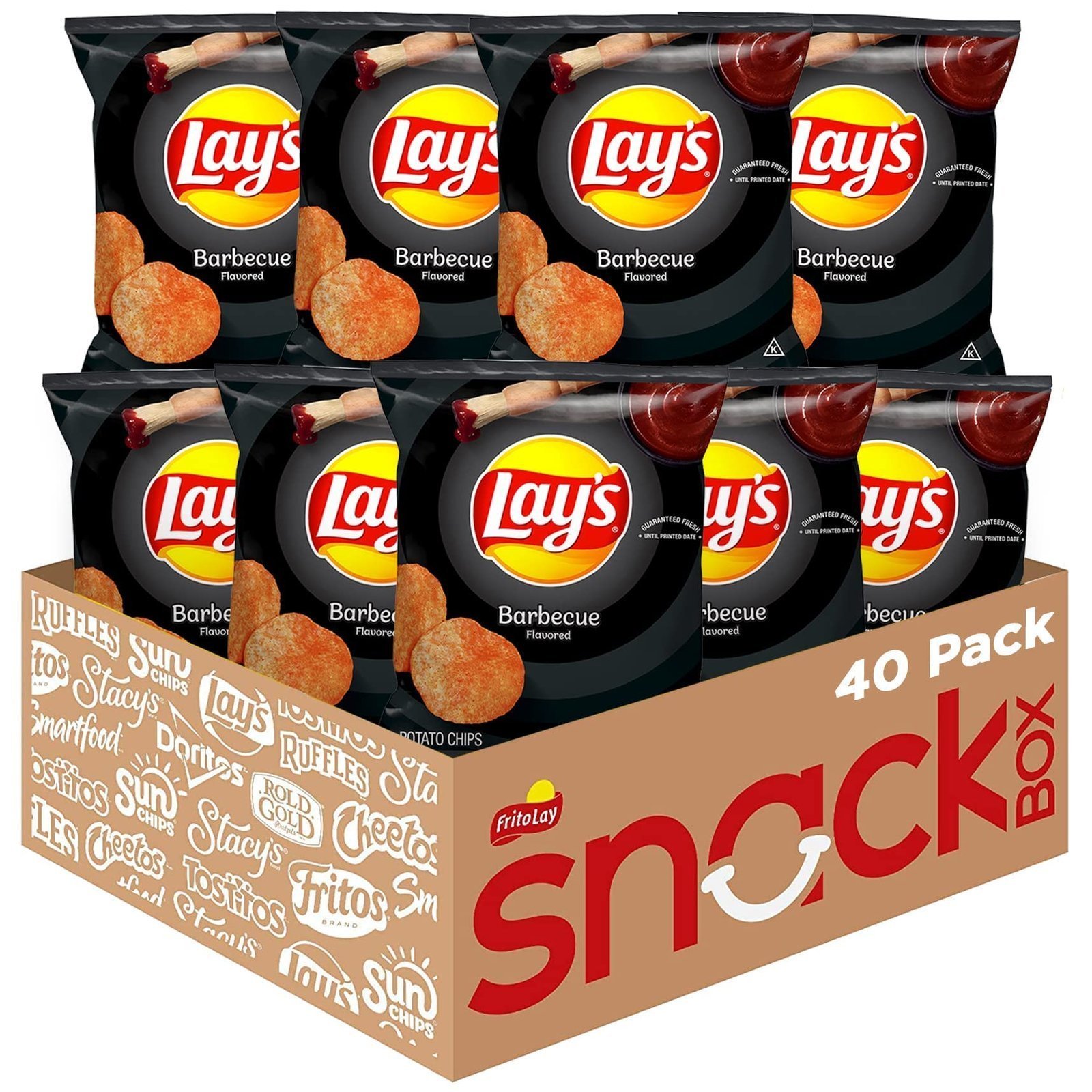 Lay's BBQ Potato Chips 64 Pack