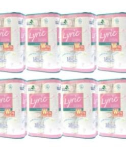 トイレットペーパー リリック 30m ダブル 12ロール×8パック